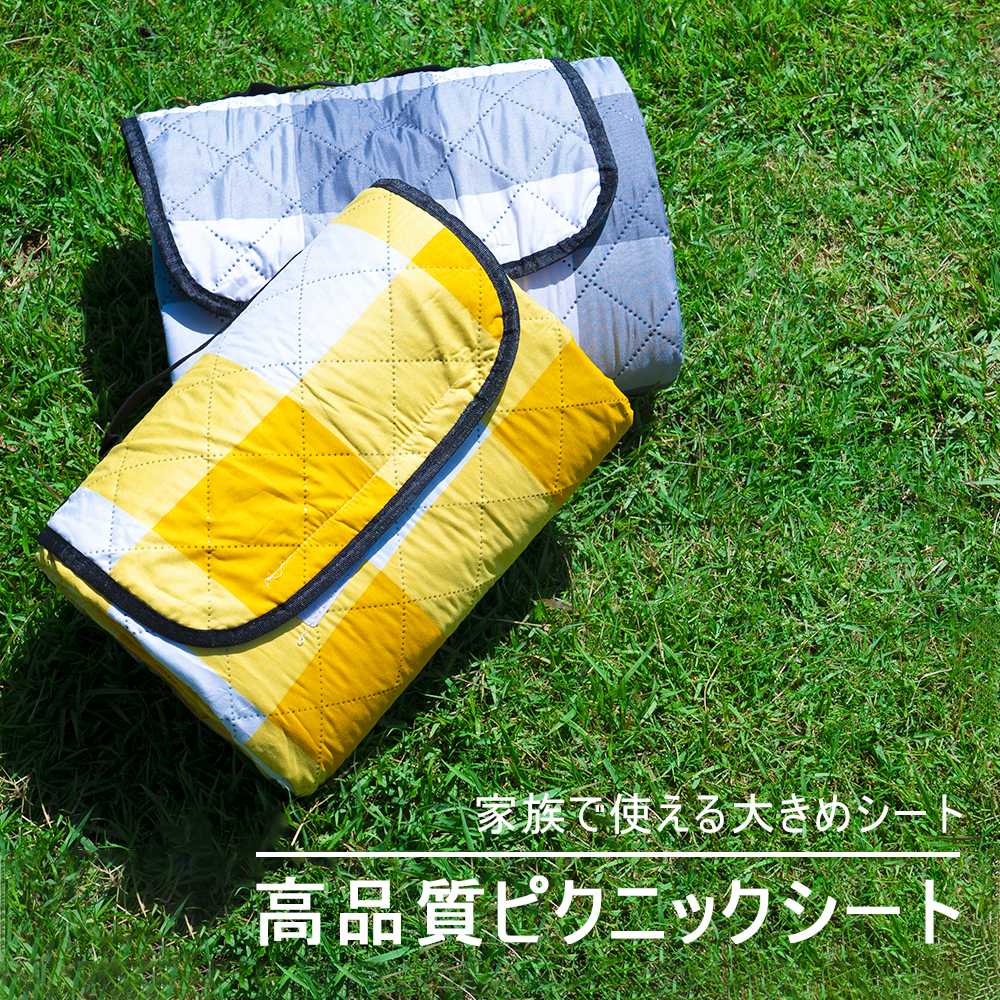 レジャーシート 厚手 おしゃれ 大判 200x200cm レジャーマット 大きい 6人 8人 ピクニックシート 折りたたみ 収納袋付 ピクニックマット 子供 遠足 テントシート キャンプマット アウトドアマット グランドシート 防水 お花見 運動会 公園 海  401301004