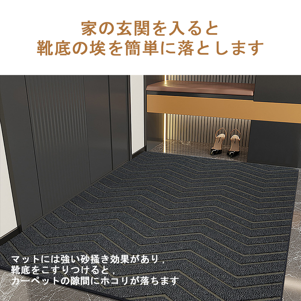 玄関マット 泥落とし 屋外 屋内 大きいサイズ 90×60cm 無地 業務用 家庭用 3色 ドアマット ウェルカムマット フロアマット 大判 店舗用品 オフィス用品 飲食店 事務所 ガーデニング エクステリア 特大サイズ 室外 室内 おしゃれ 洗える C-49