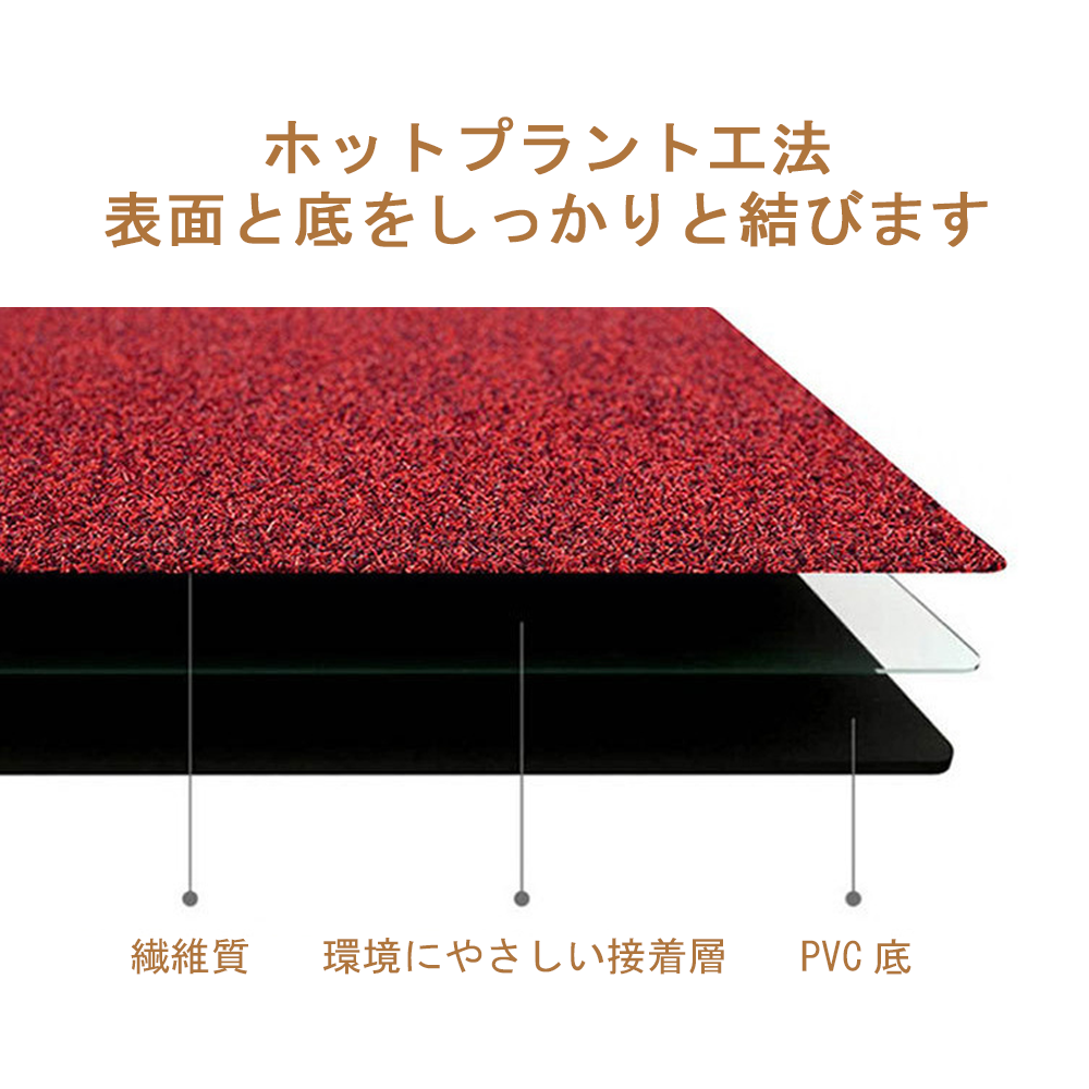 玄関マット 泥落とし 屋外 屋内 大きいサイズ 90×60cm 無地 業務用 家庭用 3色 ドアマット ウェルカムマット フロアマット 大判 店舗用品 オフィス用品 飲食店 事務所 ガーデニング エクステリア 特大サイズ 室外 室内 おしゃれ 洗える C-50