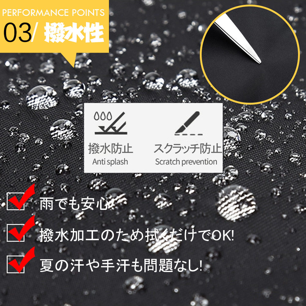 大容量 轻巧 商务 双肩背包 防水 雨衣 胸带 附带 男士 A3 尺寸 笔记本电脑 自行车 上下班 上学 出差 旅行 收纳 背包 双肩包 黑色 PC背包 B-20