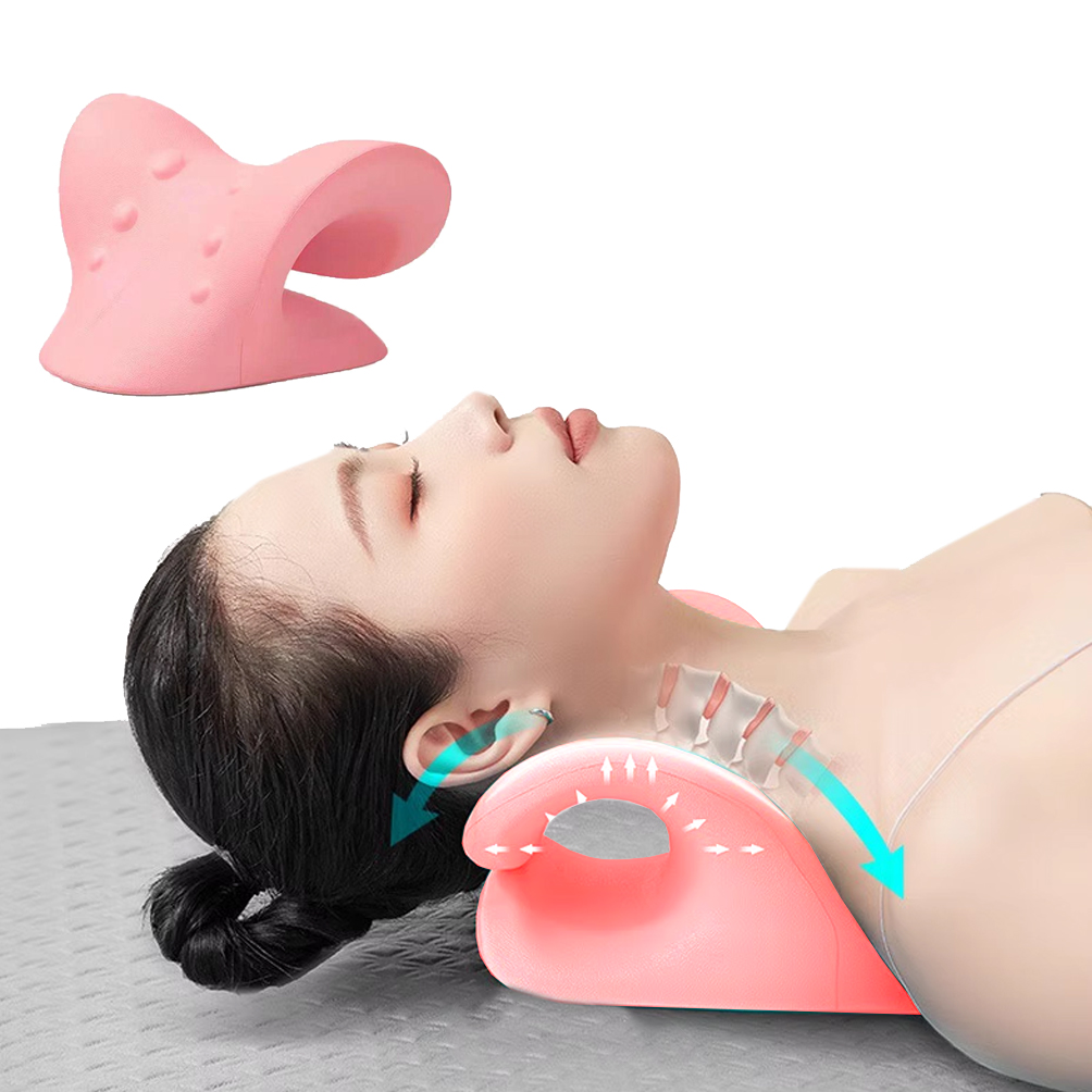  首 マッサージ 首枕 頚椎牽引枕 ストレートネック 枕 矯正枕 首 肩こり 解消グッズ 首 サポーター ネックハンモック 肩こり 解消 首コリ 筋肉緊張を緩和する 首こり 睡眠を改善する 首 伸ばす ネックフィットまくら Mkicesky 肩こり 枕   E-12