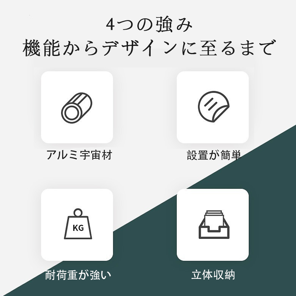  ウォールシェルフ ウォールラック 壁掛け　ラック キッチン お風呂 吊り棚 つり棚 アルミ棚 キッチン収納 アルミシェルフ アルミラック 水切り 可動式 Z-07