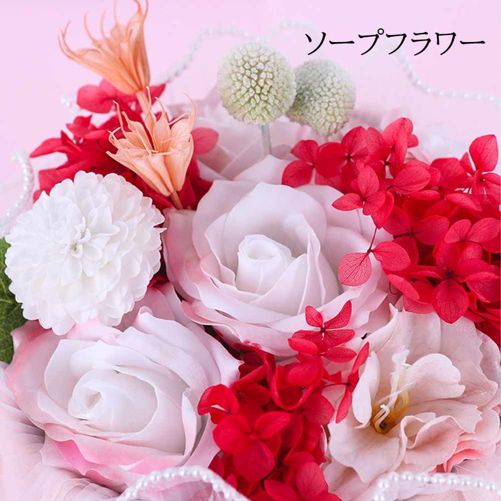 【2024年の新色】TOP ソープフラワー 花束 造花 せっけん花 お花 ギフト バラ 700日以上の長持ち いい香り 人気 誕生日プレゼント 枯れない お手入れが不要 母の日 父の日 敬老の日 結婚記念日 手土産