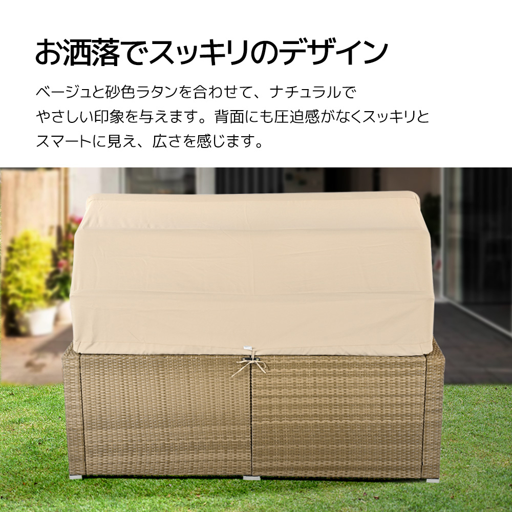 パラソル付き ガーデンファニチャー 5点 ガーデン テーブル チェアー ラタン調 テーブル 家具 樹脂 楽組 ホテル カフェ ベランダ テラス 高級 テラス ソファ ガーデンソファー ガーデニング 新作WF301002CAA 