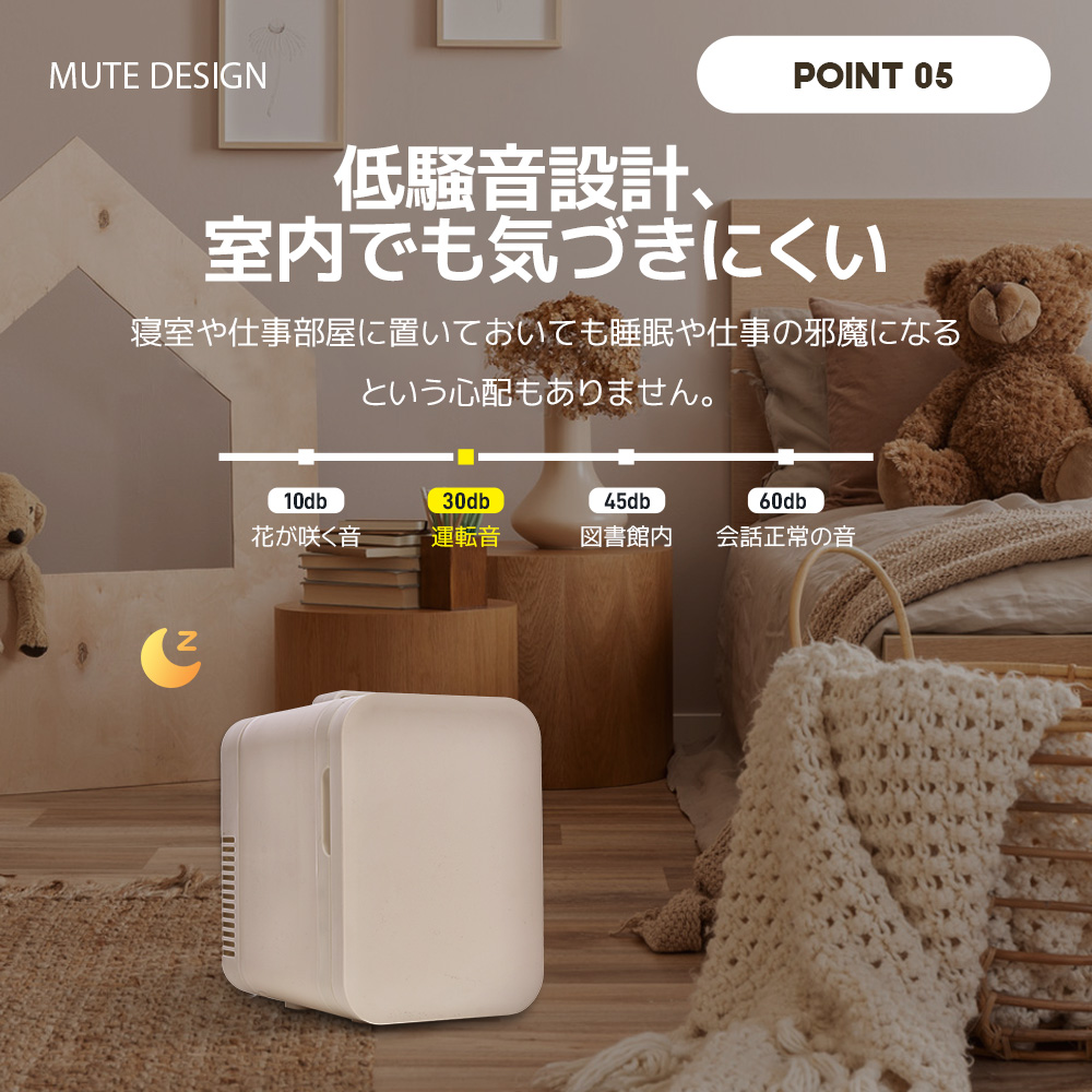 冷温庫 4L ポータブル 保冷庫 小型 車載 温冷庫 １台2役 2電源 AC DC 保温 保冷温庫 コンパクトES301162AAA