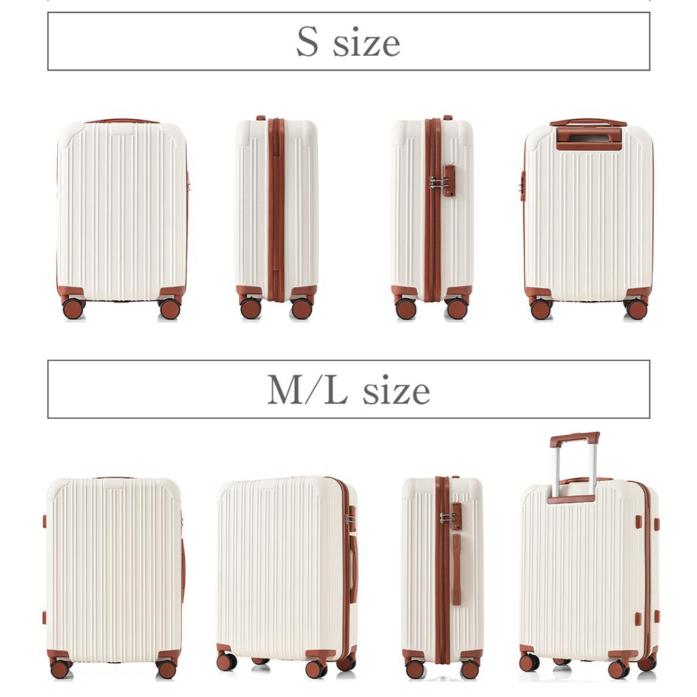 手提箱   M尺寸  带停车器 TSA锁 托运袋  托运箱 3-7天 中号 可爱 超轻  时尚  suitcase PP320440LAA