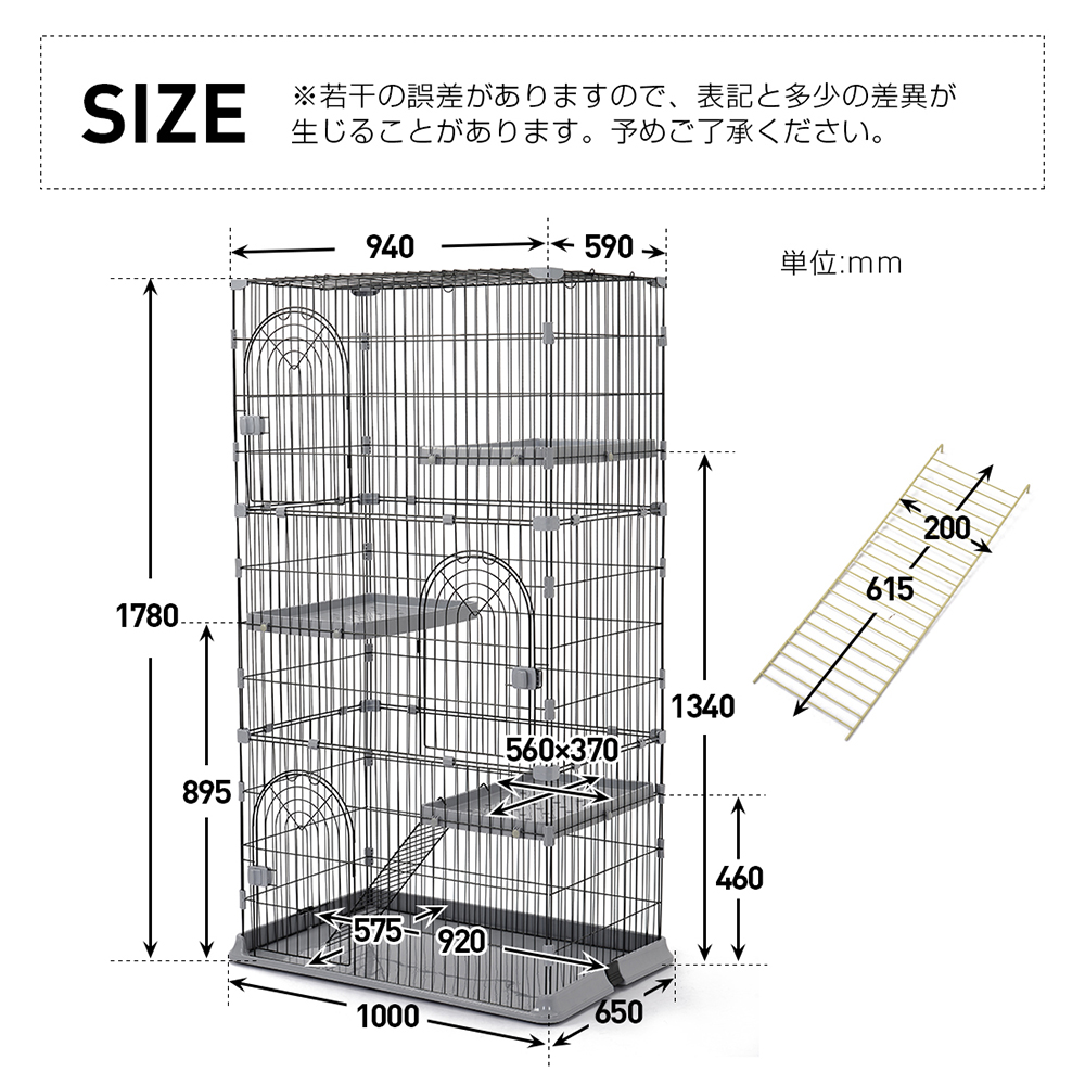 时尚 猫 笼 猫笼 3层 猫笼 时尚 猫屋 猫 房 多层 留守 保护 防止逃跑 多宠物笼【白色】TX198288DAA