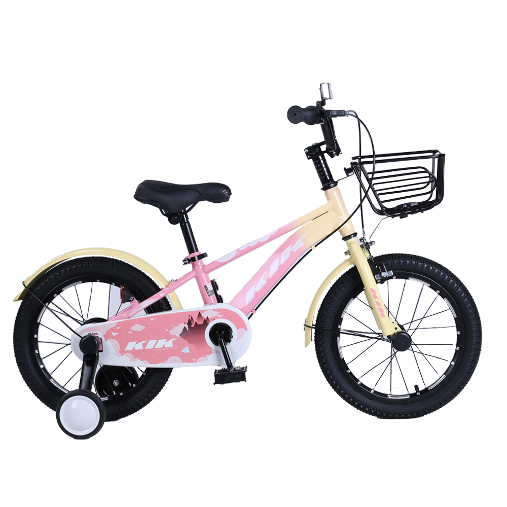 ZFJ16新発売！！★★「K.I.K」ZFJ高品質 子供用自転車 子供用 自転車 16インチ 補助輪付き スタンド付 プロテクター付 幼児用 誕生日プレゼント ★★