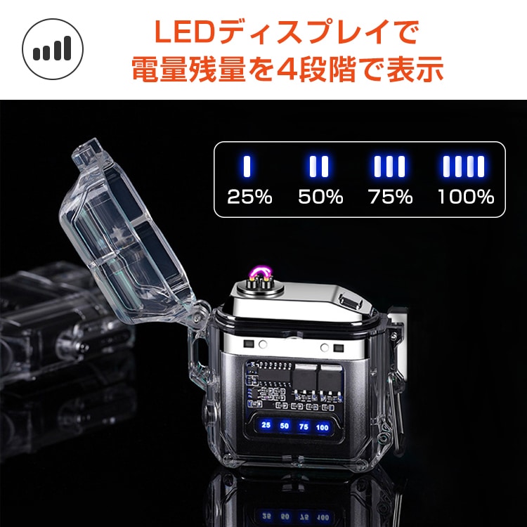 電子ライター USB充電式 小型 電池残量表示 防風 防水 3段階COBライト ストラップ付き 安全点火 キャンプ 夜釣り 夜の散歩  プレゼント ギフト   rt020