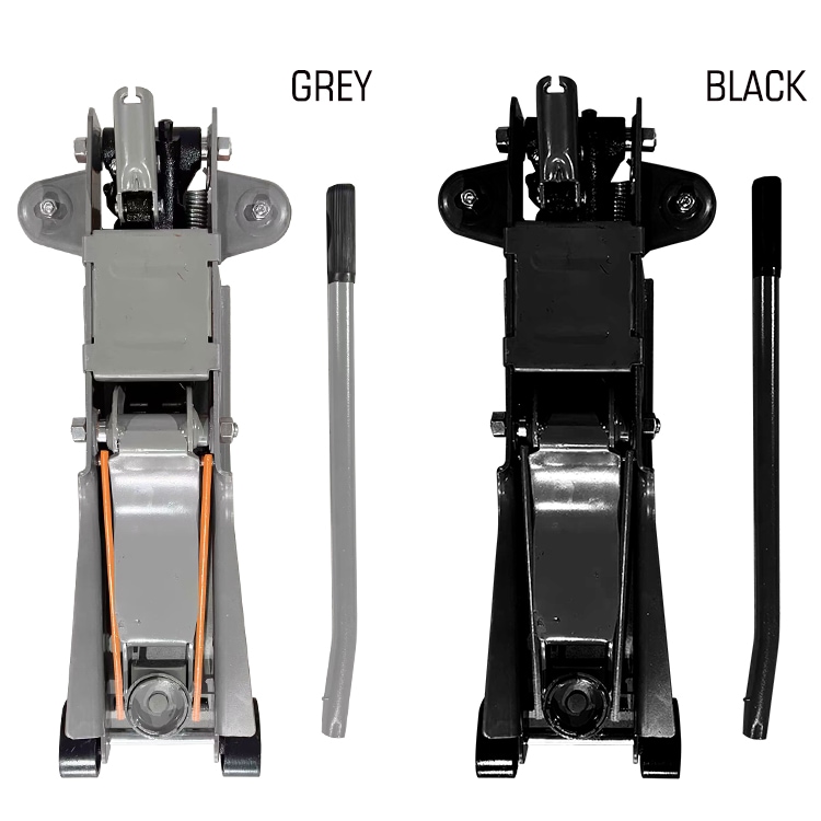 スチールジャッキ 2.5t 最高位380mm/最低位85mm スチール製 ベアリングキャスター 持ち運び便利 保護用ゴムパッド付き 軽自動車 ローダウン車対応    ee122