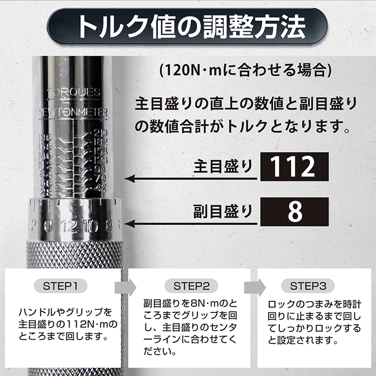 トルクレンチ プレセット型 28～210N・m ソケットセット17mm/19mm/21mm 収納ケース付き タイヤ交換 メンテナンス 自動車用 機械整備 作業工具  ee316
