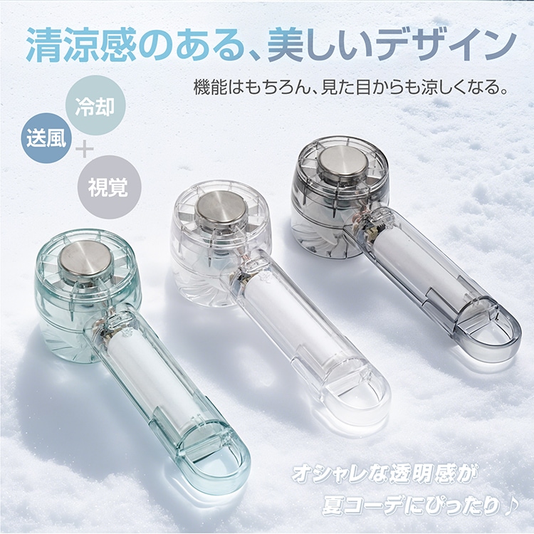 クリア扇風機 cc045