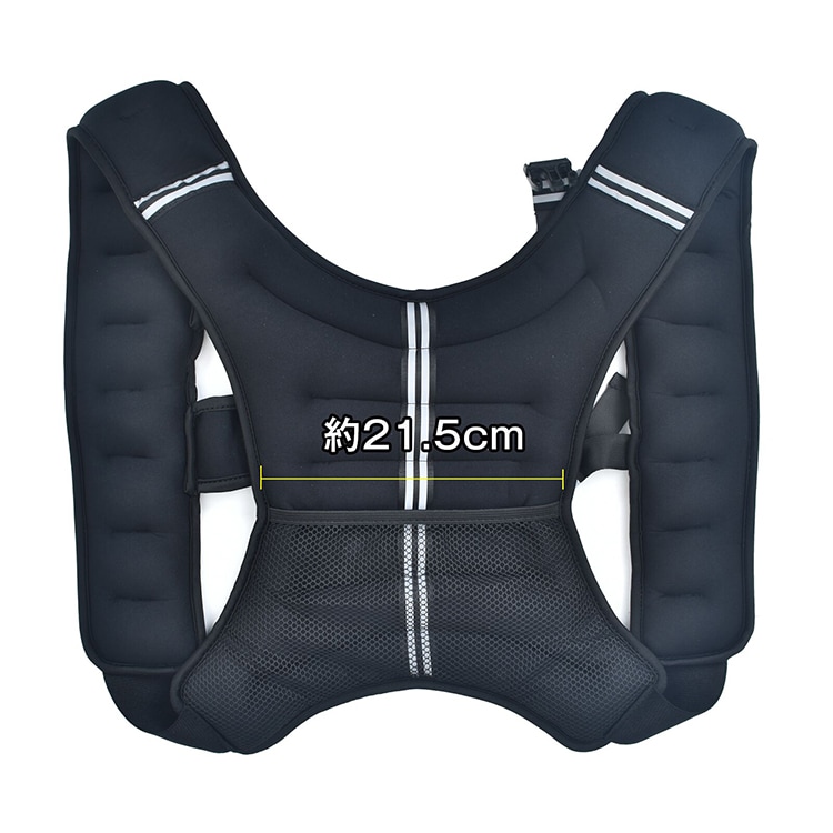 ウェイトベスト 10kg 通気性 メッシュボケット付き 体力アップ 筋トレ 筋力アップ 負荷運動 自宅トレーニング トレーニング   de079