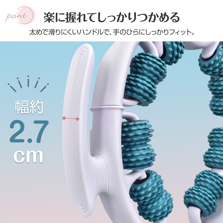 マッサージローラー 筋膜リリース フォームローラー ストレッチ用 疲労回復 コンパクト 全身対応 de161