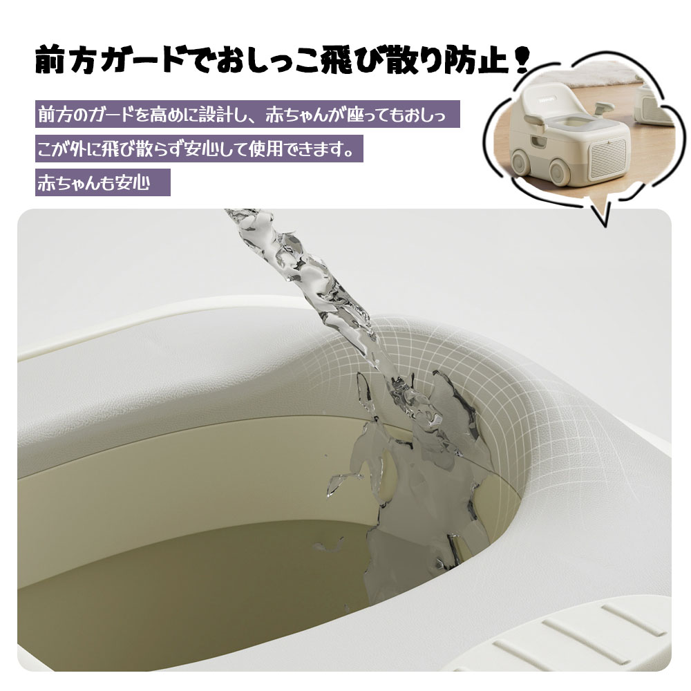 3WAYおまる 子ども用トイレ 子供用補助便座 ledライト付き 夜間でも安心 お手入れ簡単 飛び散り防止 車モチーフ 車のよう かわいい   GB-03