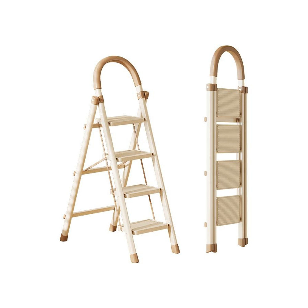 梯子 踏台 折叠台阶 脚踏 折叠式 4段 高耐重 滑动防止 便于携带 节省空间 无需组装 清洁 高处取物 整理整顿 室内 户外  IB-04