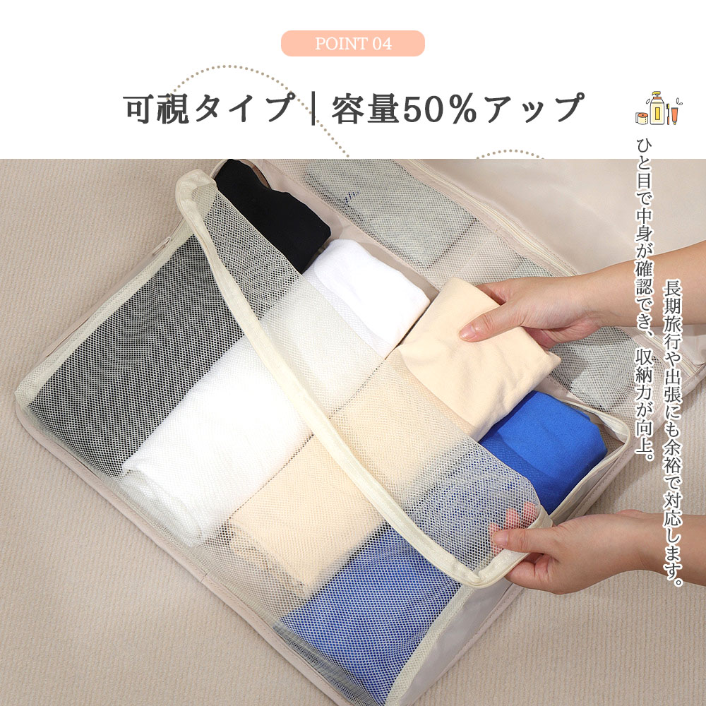 7in1多機能トラベル収納バッグ 吊り下げ 旅行 衣類圧縮袋 大容量便利旅行圧縮バッグ アレンジケースラゲッジオーガナイザー旅行用 衣類仕分け 小物収納 簡単圧縮 防水 軽量 洗濯機洗い   VB-04
