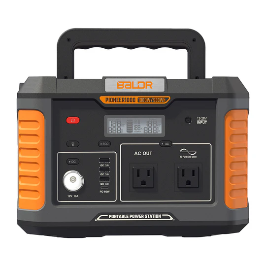 BALDR PIONEER1000W 便携电源 大容量 便携电池   R1002
