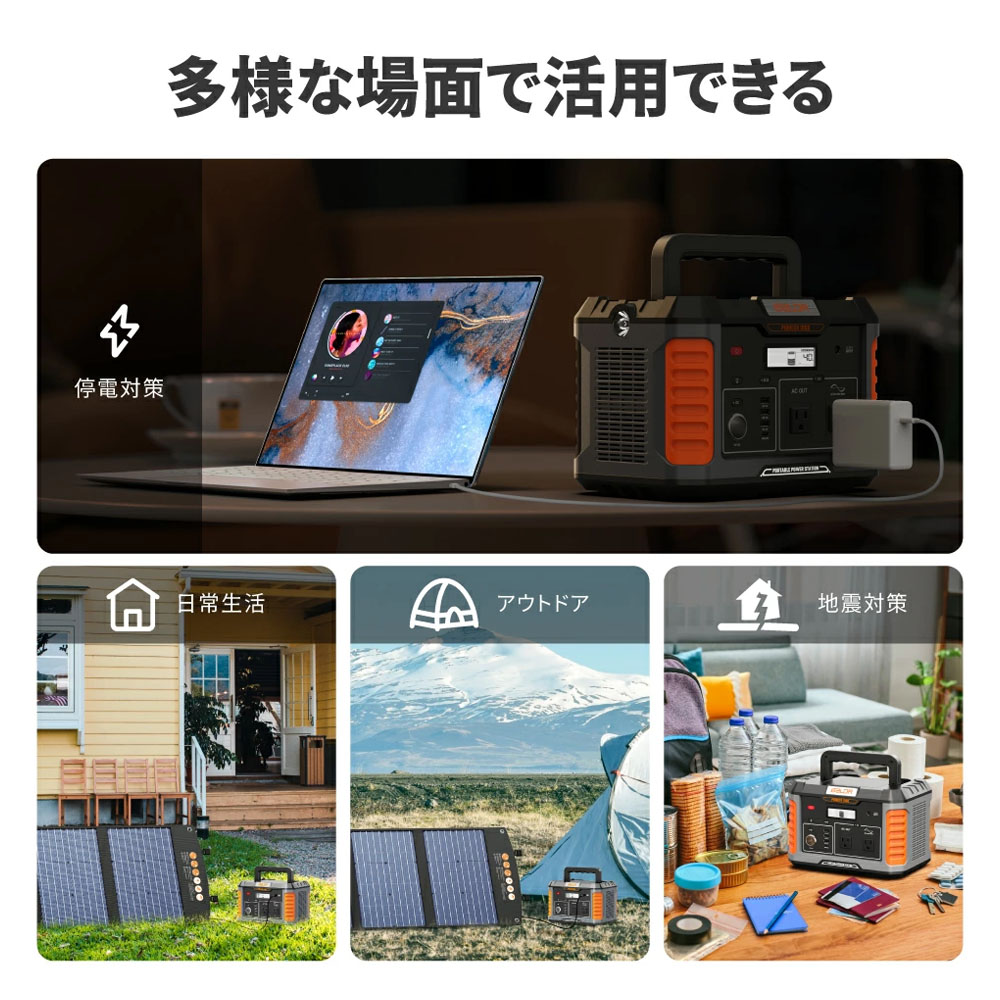 BALDR PIONEER 200W ソーラーパネル 太陽光パネル 折りたたみ式 ソーラーチャージャー 単結晶 ETFE 高変換効率 高出力 ポータブル電源用 DC USB Type-C 急速充電 キャンプ 車中泊 防災 停電対策 非常用電源   RK1007-1