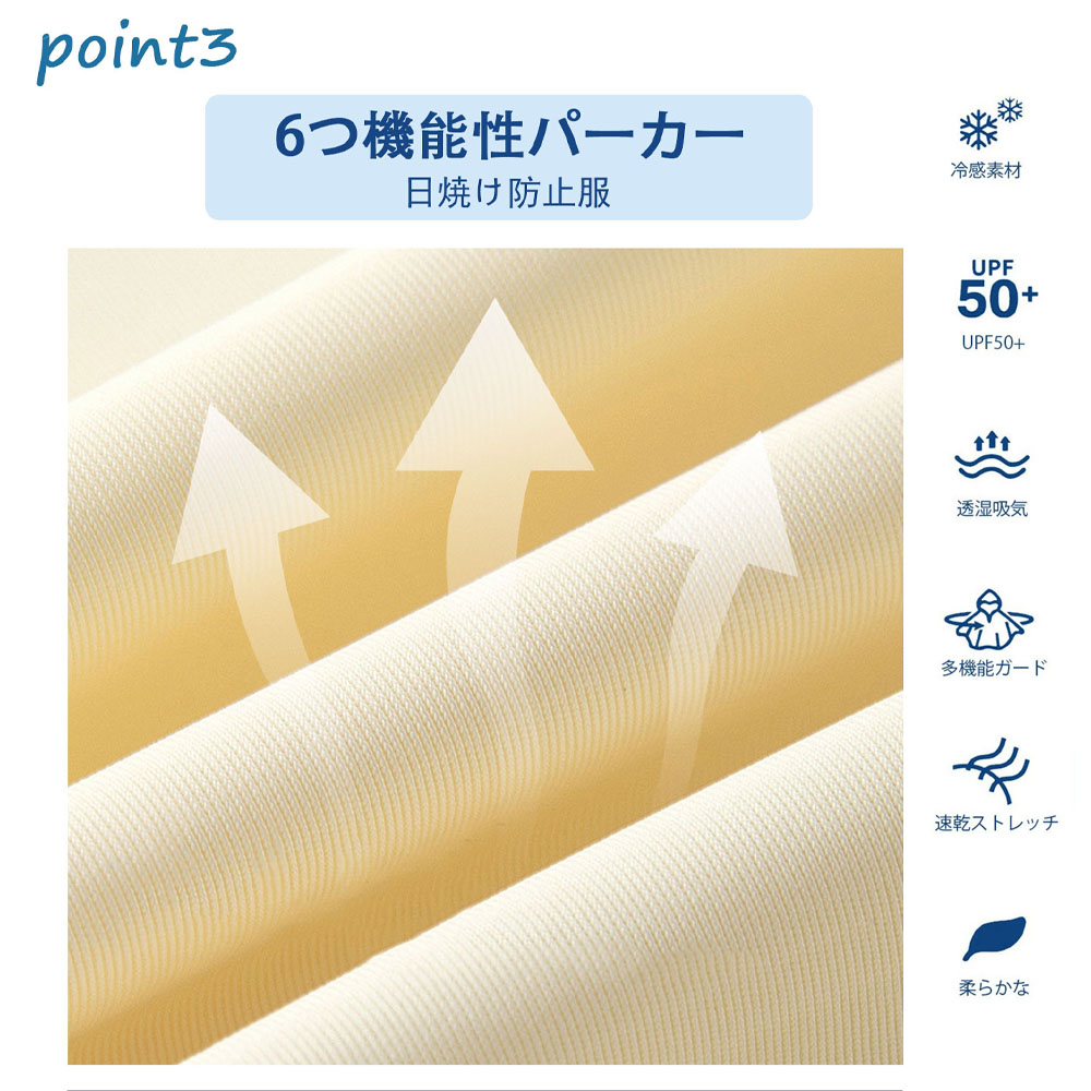 ラッシュガード 長袖ハット付き UV カット 日焼け止め 吸汗 速乾 通気 着脱しやすい クール感 爽やか 涼しい 冷感 日焼け止めウェア ビーチウエア 海水浴 キャンプ アウトドア グリーン 071-gre