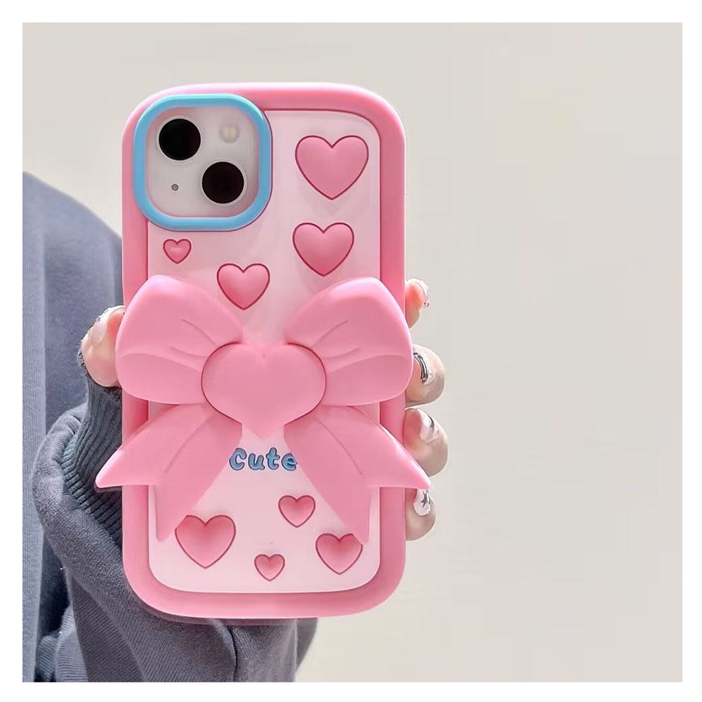スマホケース iPhone リボン  蝶結び 可愛い おしゃれ シリコン 彼女 女子 プレゼント ギフト 贈り物  ピンク レッド iPhone13 iPhone13P iPhone14 iPhone14P iPhone15  iPhone15P  iPhone16 iPhone16P   5616-4