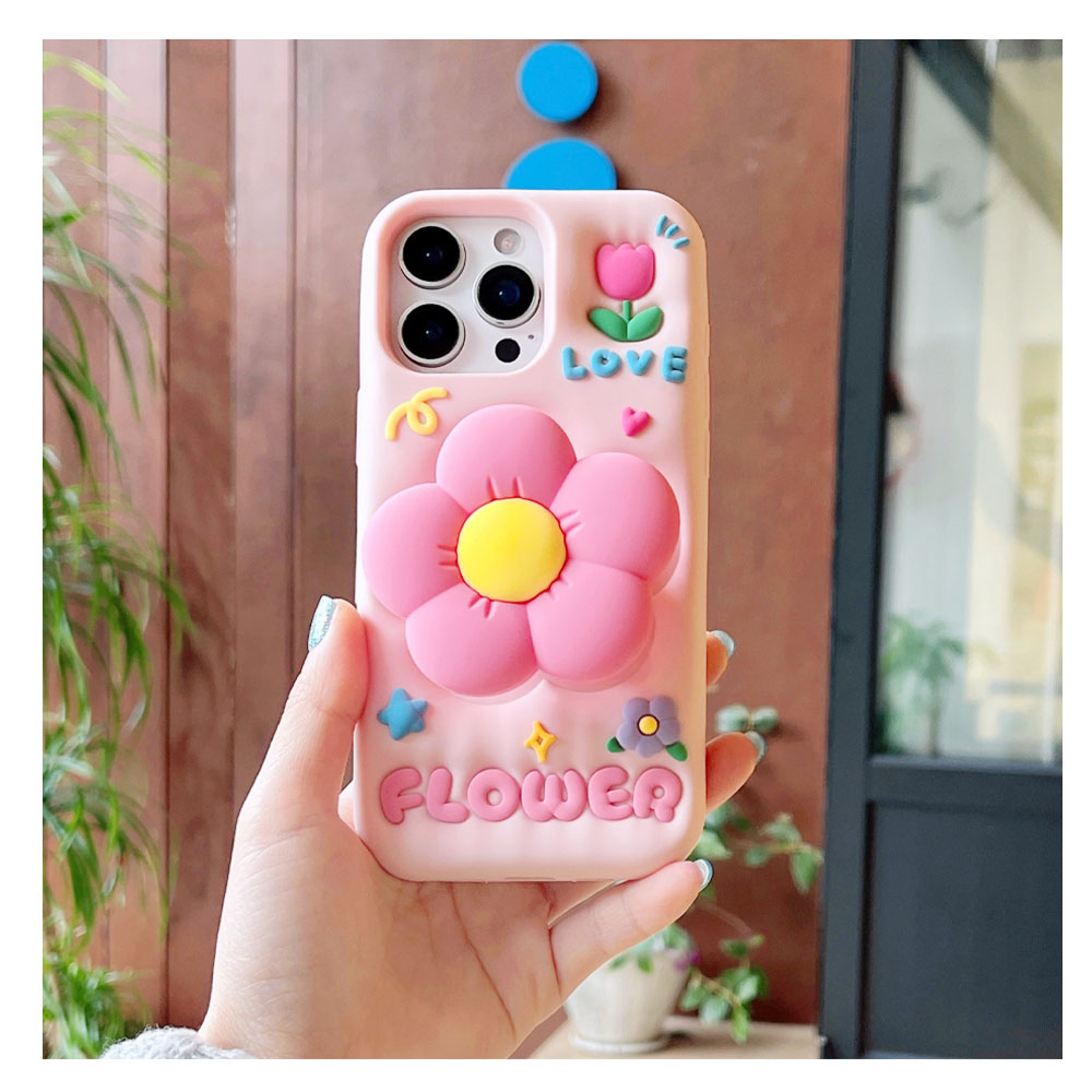 スマホケース iPhone 花 可愛いはな フラワー 持ちやすい　かわいい おしゃれ  彼女 女子 プレゼント ギフト 贈り物  iPhone13 iPhone13P iPhone14 iPhone14P iPhone15  iPhone15P  iPhone16 iPhone16P  5616-13