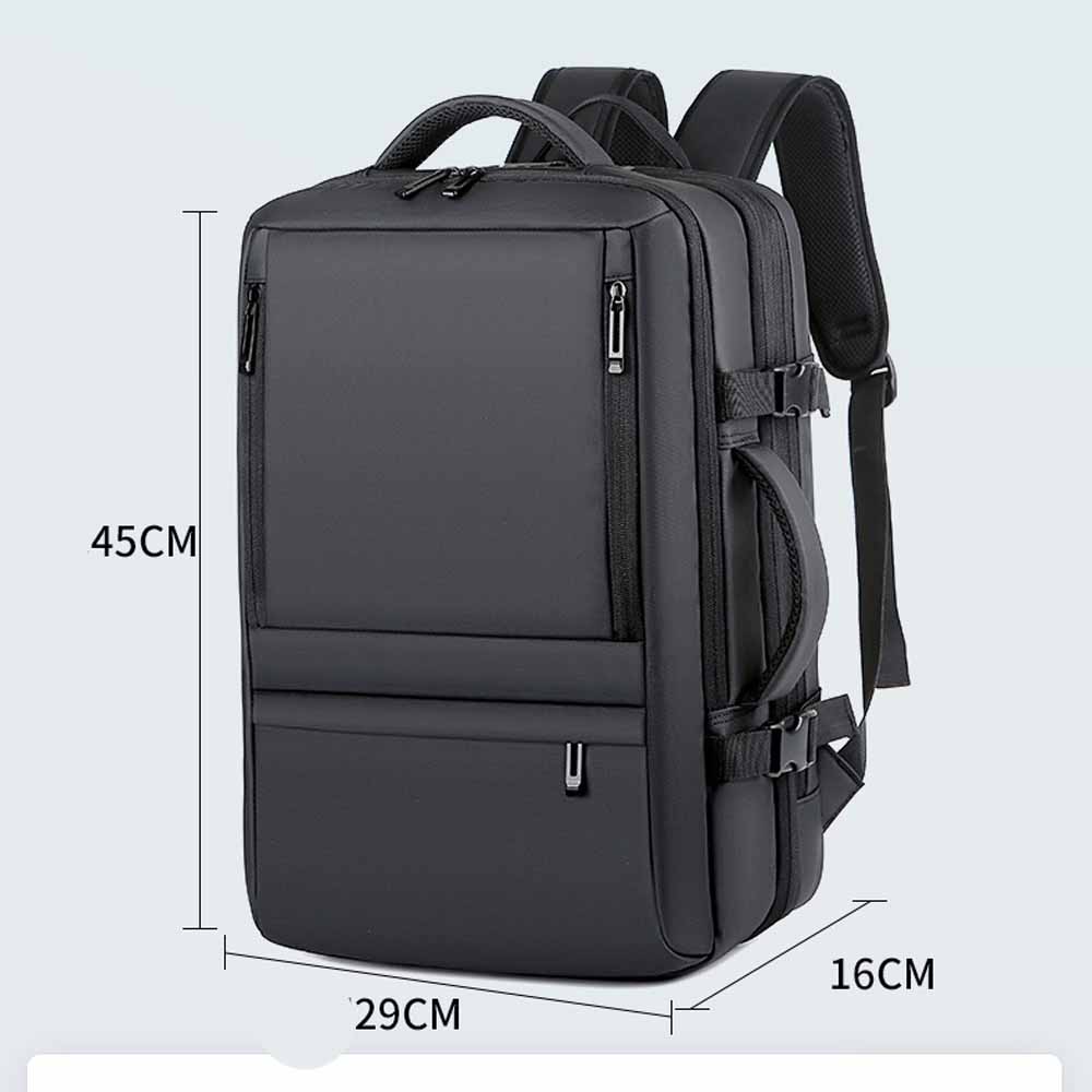 ビジネスリュック 薄型 PCバック バックパック2倍に拡張できるメンズ 撥水 バッグ 15.6インチ PC A4収納可 通勤バッグLJ-2