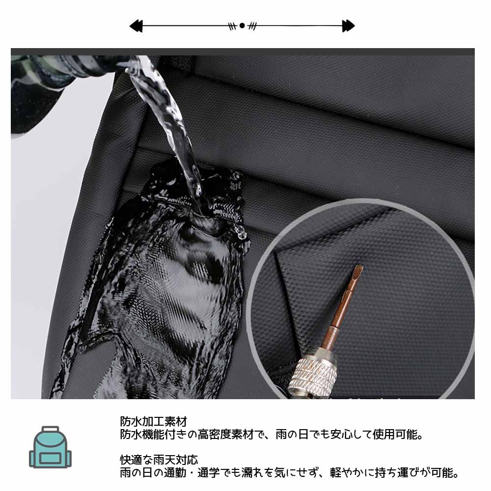 ビジネスリュック 薄型 PCバック バックパック2倍に拡張できるメンズ 撥水 バッグ 15.6インチ PC A4収納可 通勤バッグLJ-2