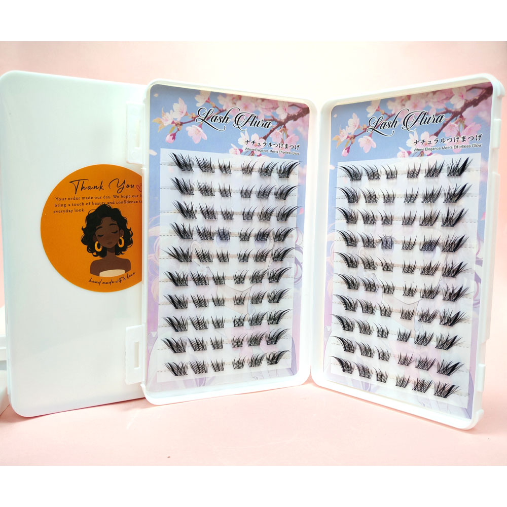 つけまつげ 部分つけまつげ セクションタイプ ナチュラル のり不要 軽量 透明軸 快適 人気 立体感 自然派 長時間キープ つけ心地が良い 接着剤不要 欧米風 アイメーク メイクツール  TANJM-GHJ