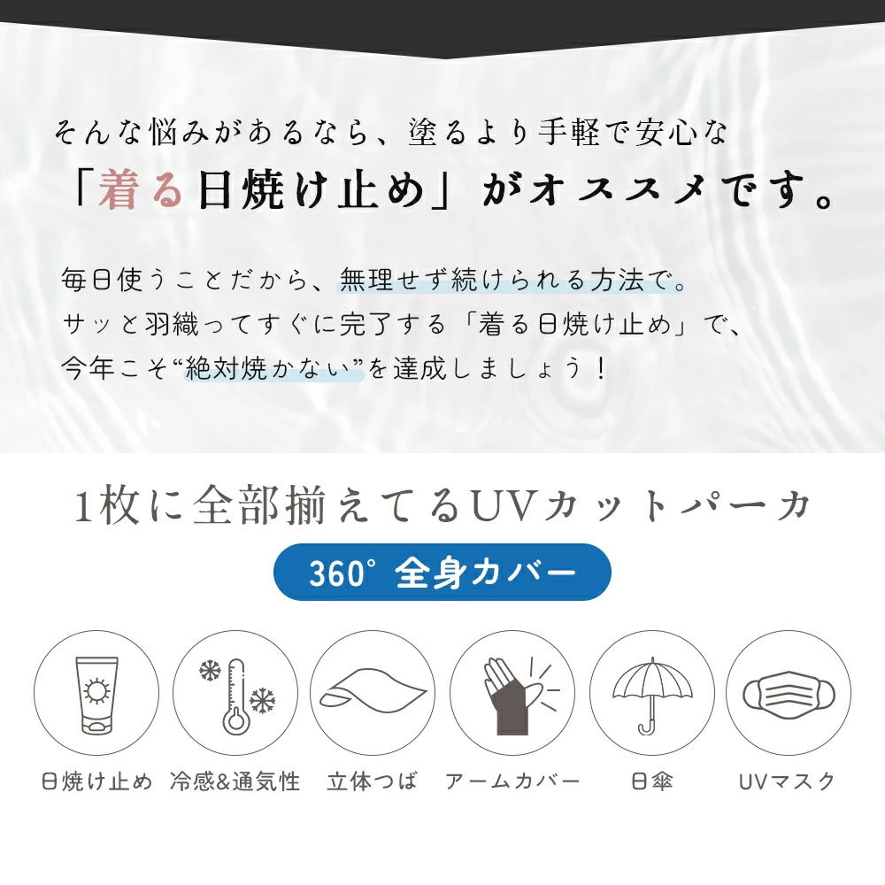 ラッシュガード レディース UVカット パーカー ポンチョ 超ロング丈 サンバイザー付き つば取り外し可 ダブルファスナー 全身カバー 日焼け防止 紫外線対策 最強ラッシュガード   jjc