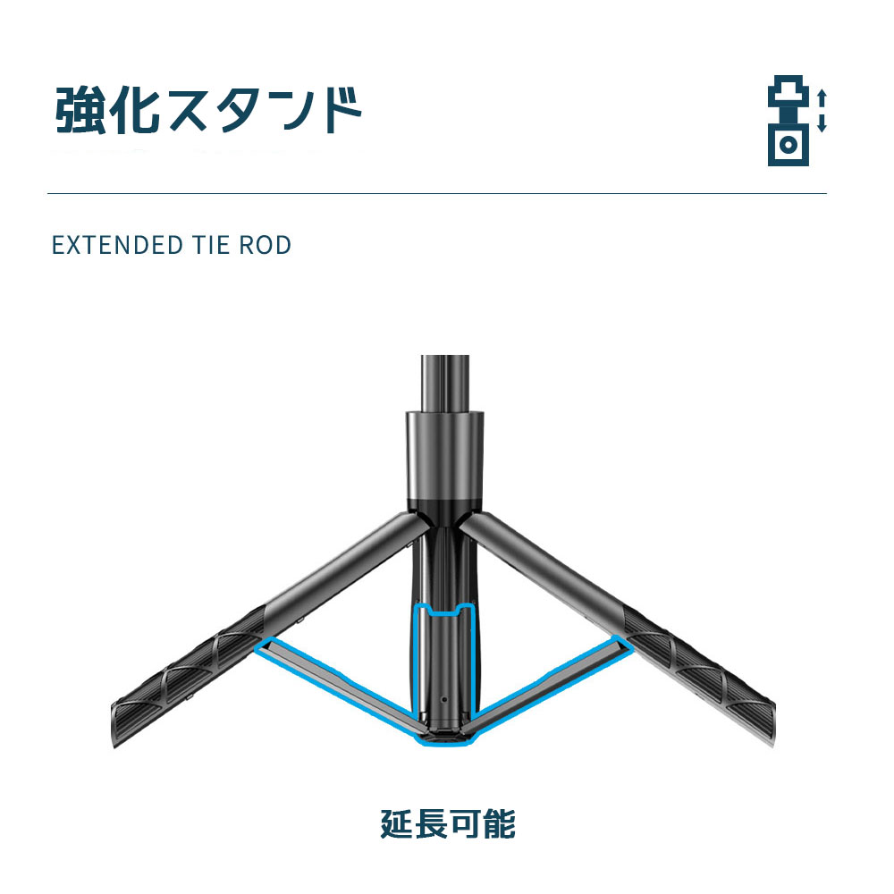  Bluetooth自撮り棒 セルカ棒 360° で横向き・縦向き撮影 270° で上下チルト撮影 リモコン付き 遠隔撮影  収納簡単 三脚スタンド 安定した支持 GoPro シリーズ/デジタルカメラシリーズ/1/4inch 規格のリングライト/デュアルリングライト対応   ZIG