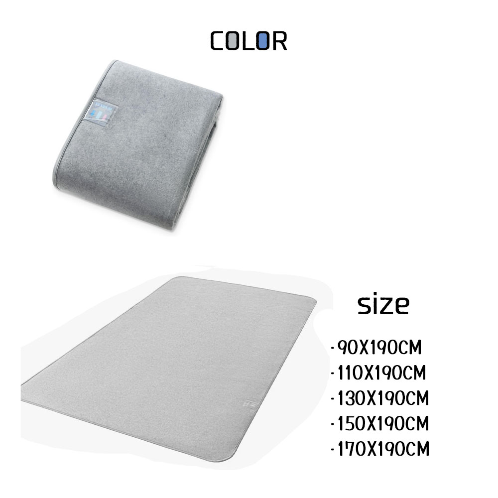 ATOKAZO 除湿シート シングル 吸湿センサー付き 防ダニ・防カビ・消臭 湿気取りシート 繰り返し使える 洗えるタイプ 梅雨・結露対策 特殊シリカゲル＆竹炭入り 寝具用   PBCSDZT