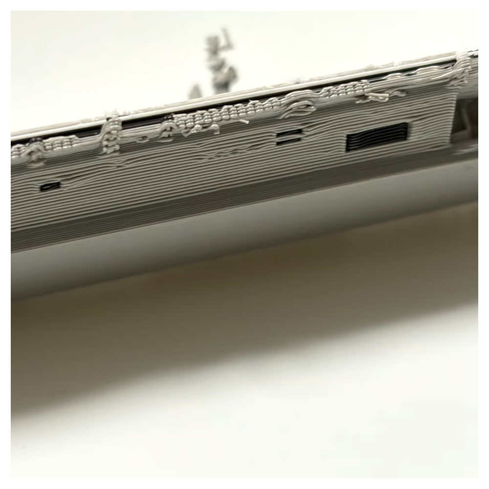  現代型空母模型 1/2000 ニミッツ級原子力空母 U.S. NAVY 空母模型 アメリカ海軍 3Dプリント 完成品 高精細 精巧な艦橋構造 艦橋 精密再現 高耐久仕上げ コレクションモデル   YYGH-04-A