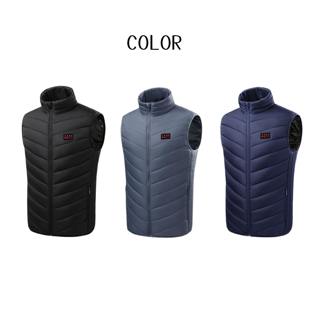 电热背心 防寒背心 发热背心 快速发热 21个发热点 3档温度调节 可水洗 远红外线加热系统 冬季 通勤 通学 作业用 防寒措施 H21Q