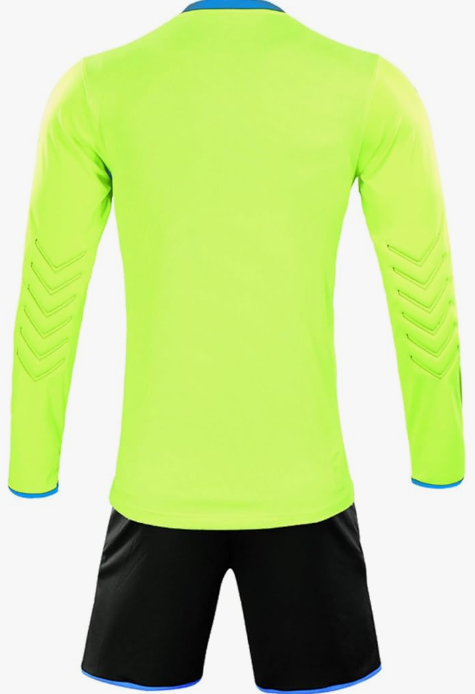 キーパーウェア メンズ 上下セット 長袖 試合訓練のスペアセットの上着とズボン