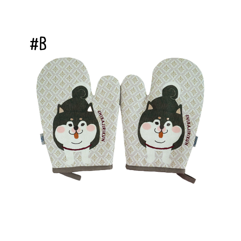 断熱オーブンミトン 耐熱ミトン 耐熱手袋 鍋つかみ 200℃耐熱仕様 滑り止め 左右兼用 両面タイプ 2枚入り オーブン BBQ 料理 グローブ GYSWA-78