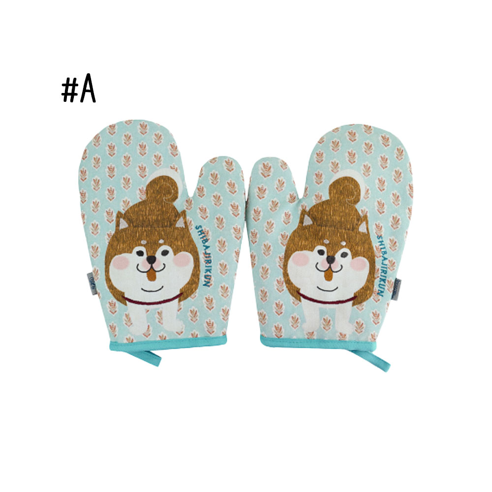 断熱オーブンミトン 耐熱ミトン 耐熱手袋 鍋つかみ 200℃耐熱仕様 滑り止め 左右兼用 両面タイプ 2枚入り オーブン BBQ 料理 グローブ GYSWA-78