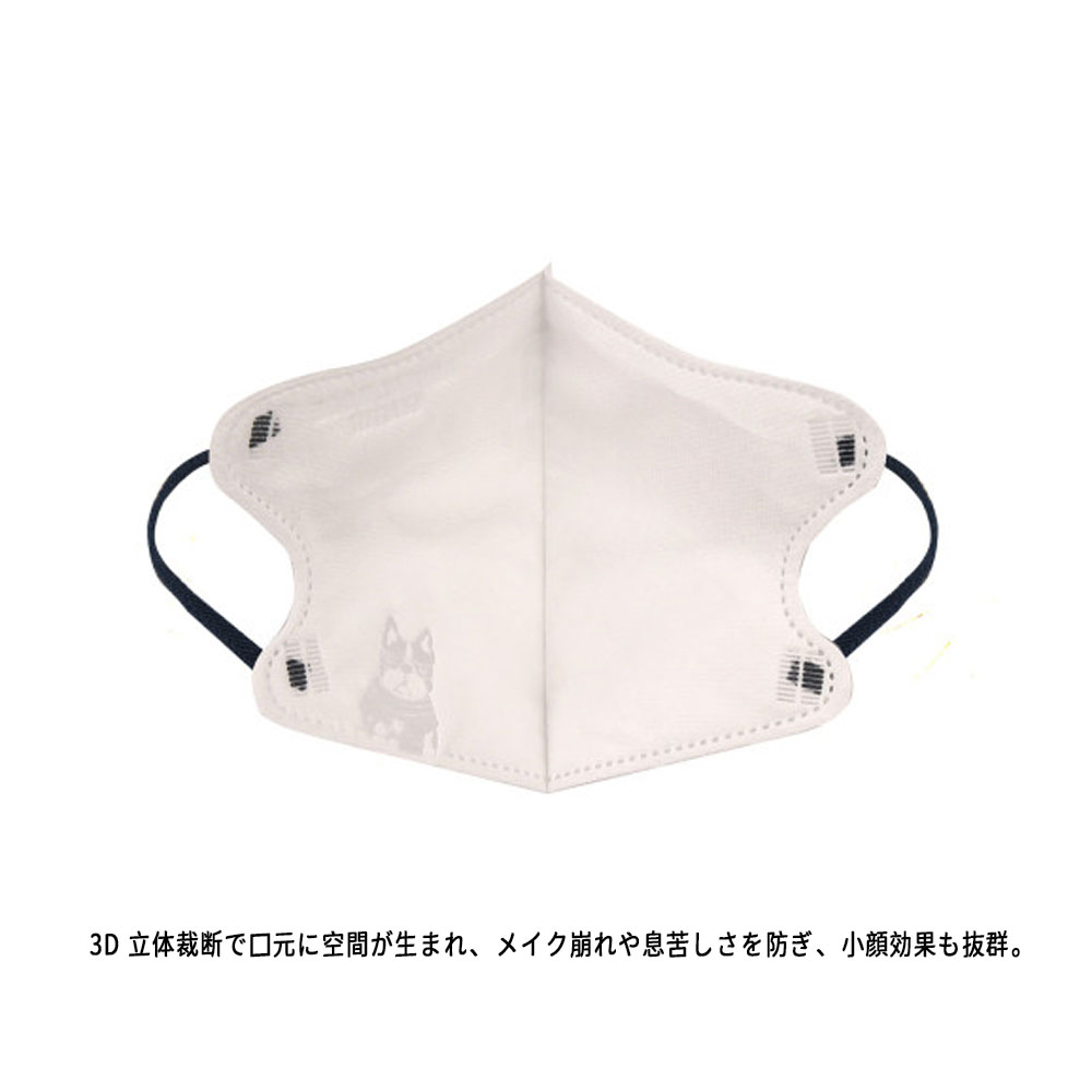 25-4110   5袋套装 小脸效果 不易疲劳 透气性 一次性 曲线设计 长时间使用 立体设计 男女通用 热门 春 夏 花粉 病毒 男女皆宜