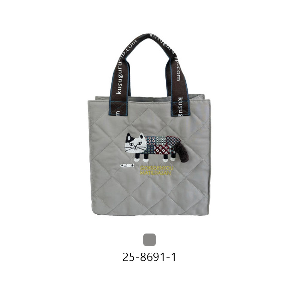 手提げランチバッグ マチ付き 軽量 大人可愛い 通勤・通学・お弁当用トートバッグ  25-8691