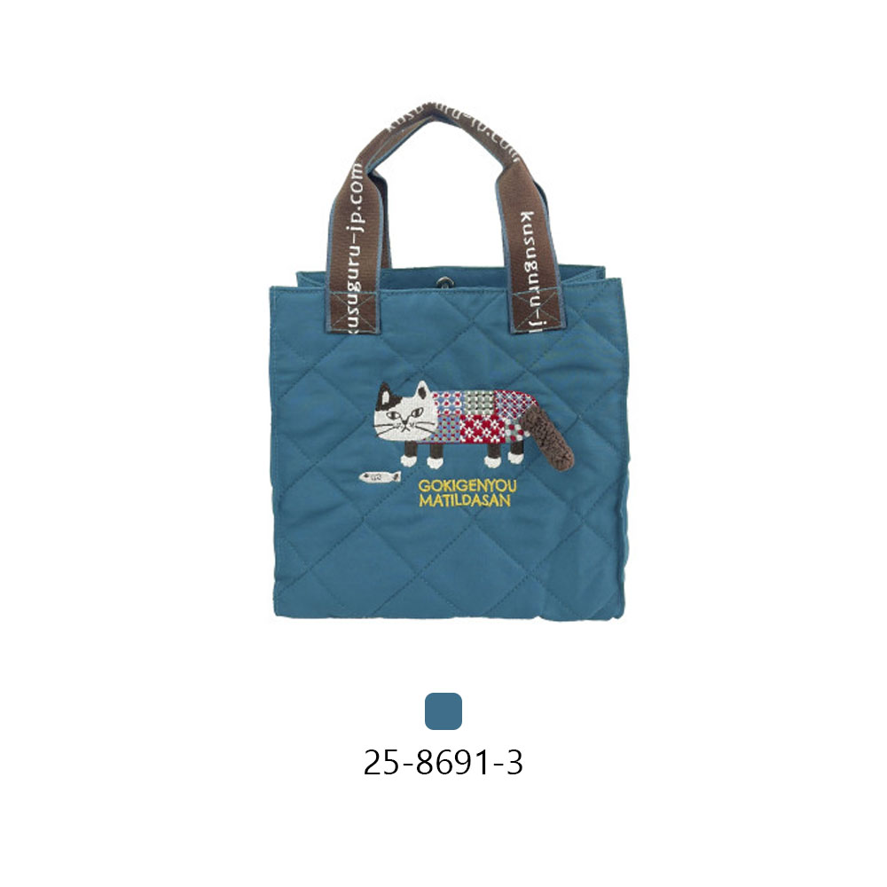 手提げランチバッグ マチ付き 軽量 大人可愛い 通勤・通学・お弁当用トートバッグ  25-8691