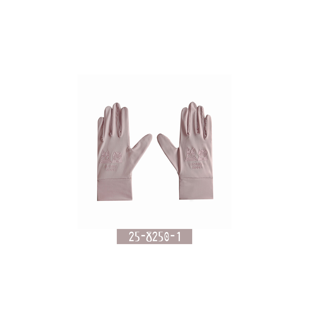  手袋 UVカット 接触冷感 通気性 日焼け防止 滑り止め スマホ操作可能 タッチ操作 締め付けなし 手に優しい 通勤 通学 自転車 運転用 uv対策 25-8250