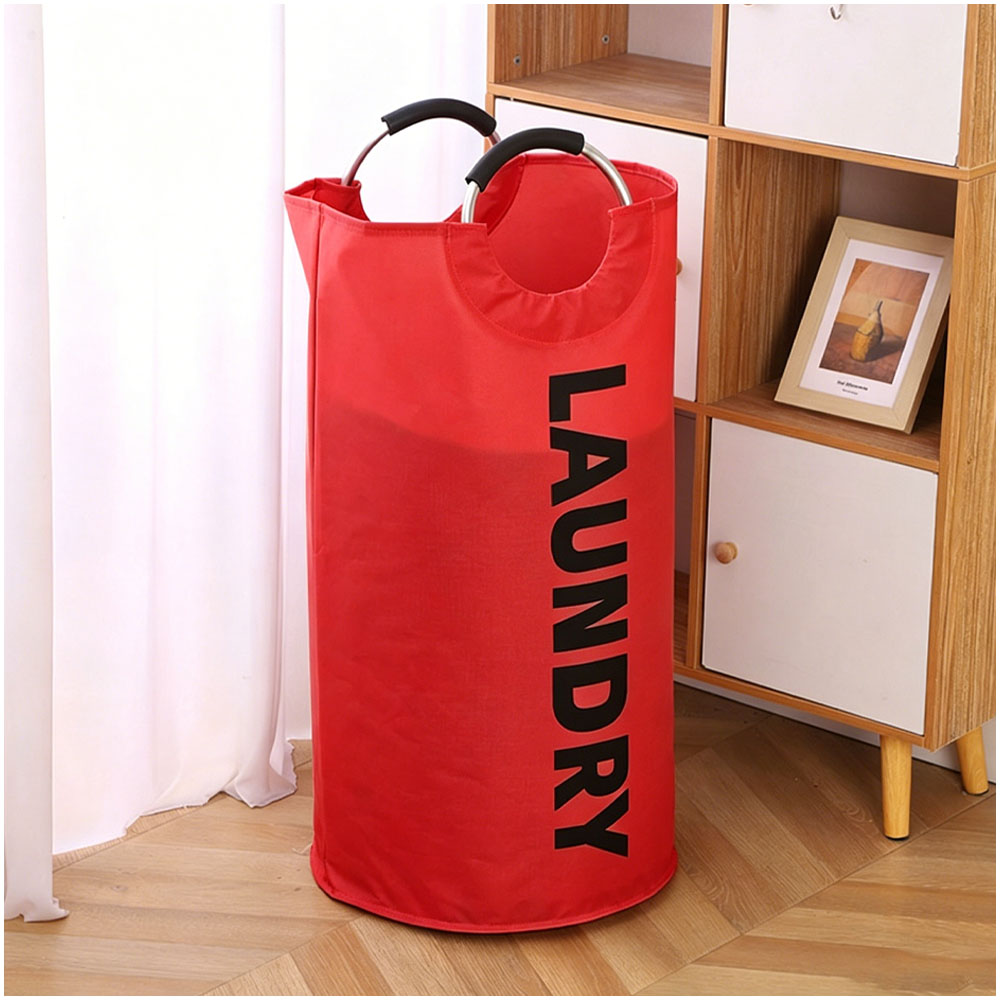 ランドリーバスゲット 大容量 洗濯かご 38×79CM 防塵  防湿 折りたたみ収納 バケツ設計 取っ手付き 持ち運び便利 中身が見えない 耐摩耗性 洗濯物収納  XYLG