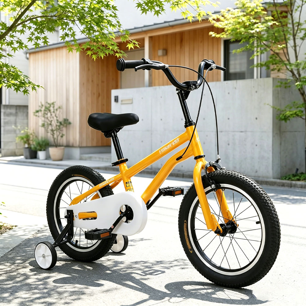 キッズ自転車 子供用自転車 キッズバイク 18インチ 組立簡単 取り外し可能補助輪 高強度フレーム 安心設計 防錆コーティング ノーパンクタイヤ こどもの日 お誕生日 男の子 女の子 プレゼント ギフト X0018LV