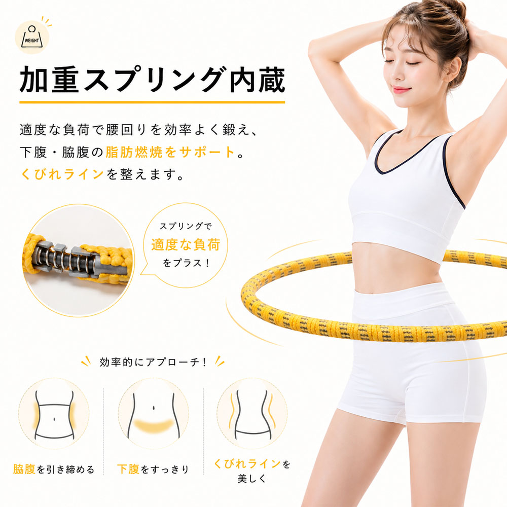 ソフトフラフープ フラフープ 全長160cm 自由変形 静音設計 無油加工仕様 べたつかない お手入れ簡単 エクササイズ フィットネス ウエストシェイプ ウエストトレーニング  X001BLK679