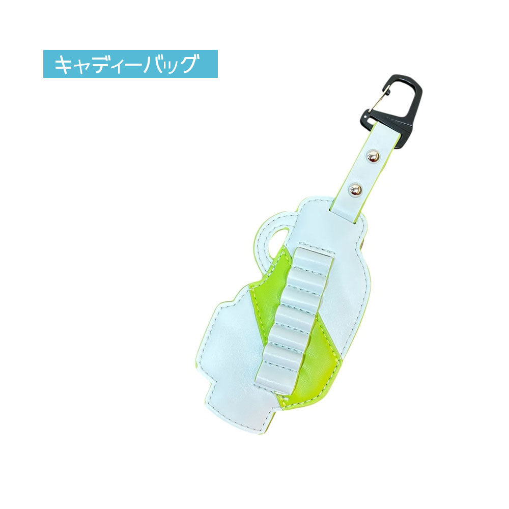 ゴルフティーホルダー 木製ティー対応 高品質 カラビナ＆丸リング付き 5本収納 耐久性◎ ラウンド用品 メンズ レディース兼用  WBGYCUI-05