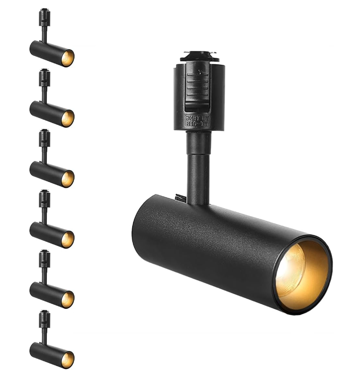 ダクトレールライト ライティングレール用スポットライト ledスポットライト消費電力10W 暖かい光3000K LED搭載 大光量1100lm アメリカ(BridgeLux)LEDチップ 演色性Ra96.5 器具一体型 電球不要 取付簡単 ブラック