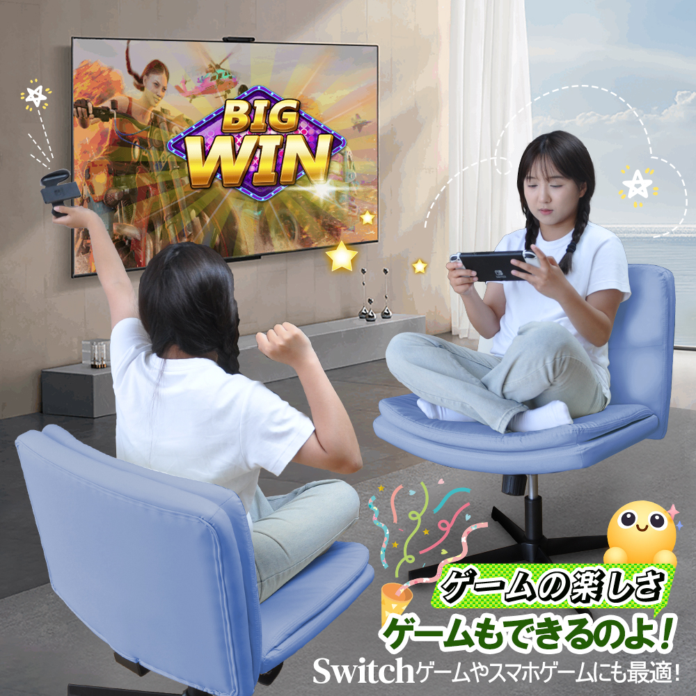 ゲーミングチェア デスクチェア 本田翼 監修オリジナルカラーモデル ハイタイプ(高座面) ハイタイプアームレスト 高耐久PUレザー